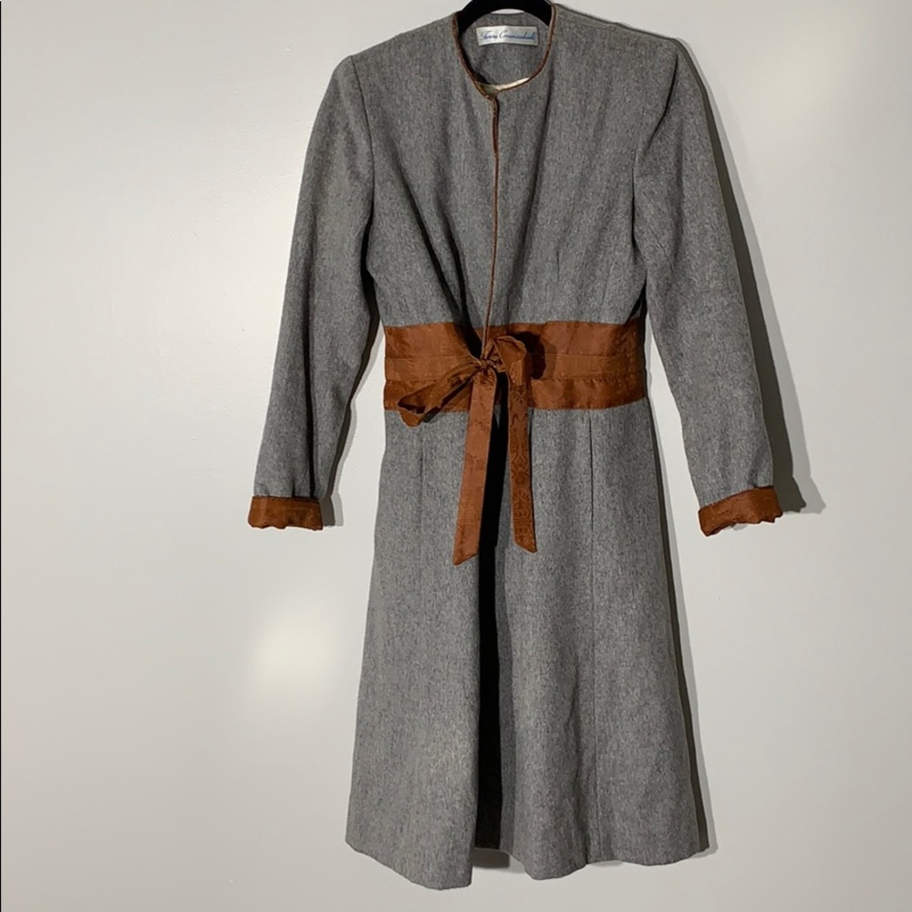 Teresa Crowninshield Angora/Cashmere Coat Sz 0